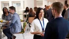 When you're networking, focus on the whole meeting and identify who you want to meet with!